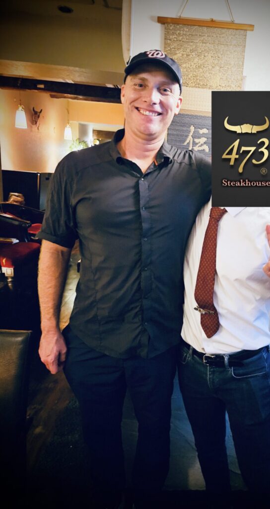 The Hollywood star and leading actor in the movie "Batman" visited our restaurant