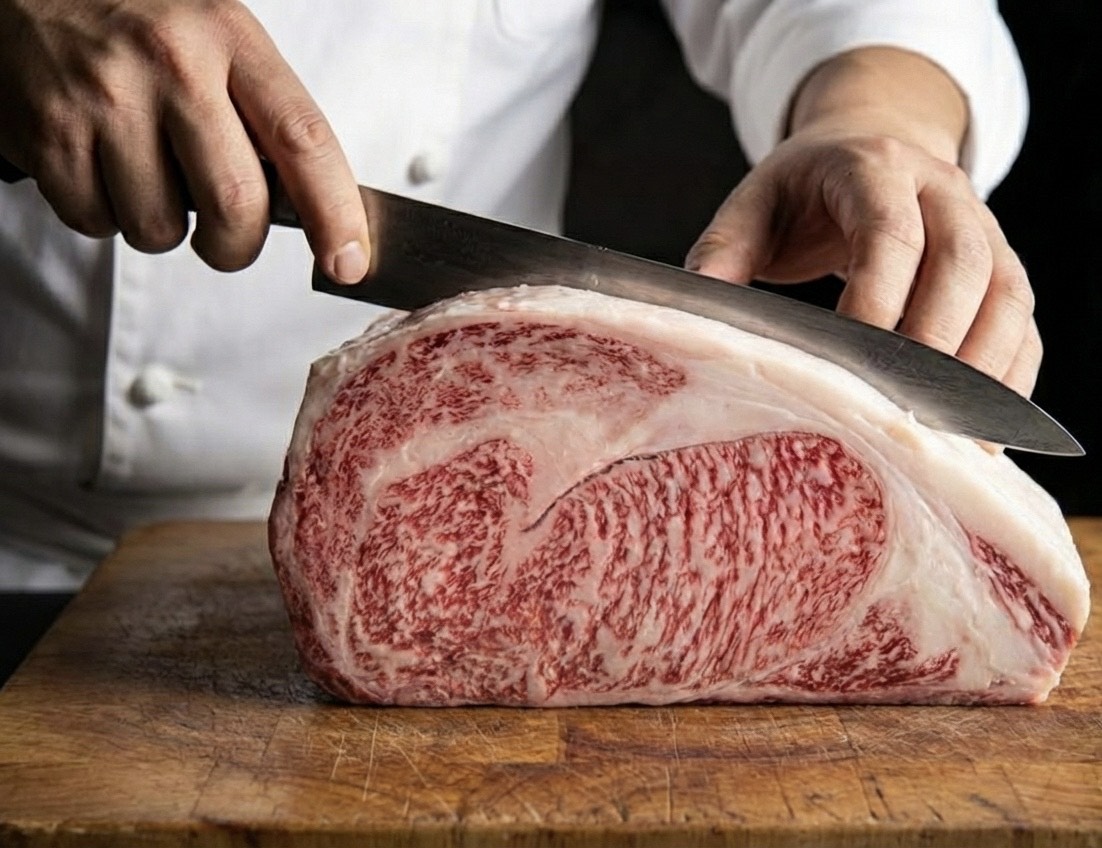 沖縄・那覇の高級ステーキハウスのパイオニア、ステーキハウス473。看板だけの「アメリカン」を排し、神戸牛・松阪牛のサーロインとリブアイのみに特化する誠実なこだわり。